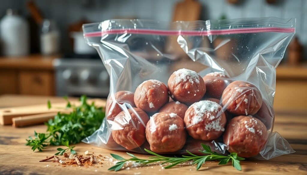 frozen beef meatballs