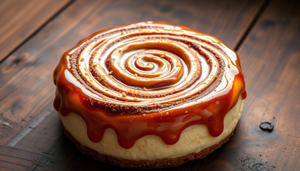 Cinnamon Roll Cheesecake Topping