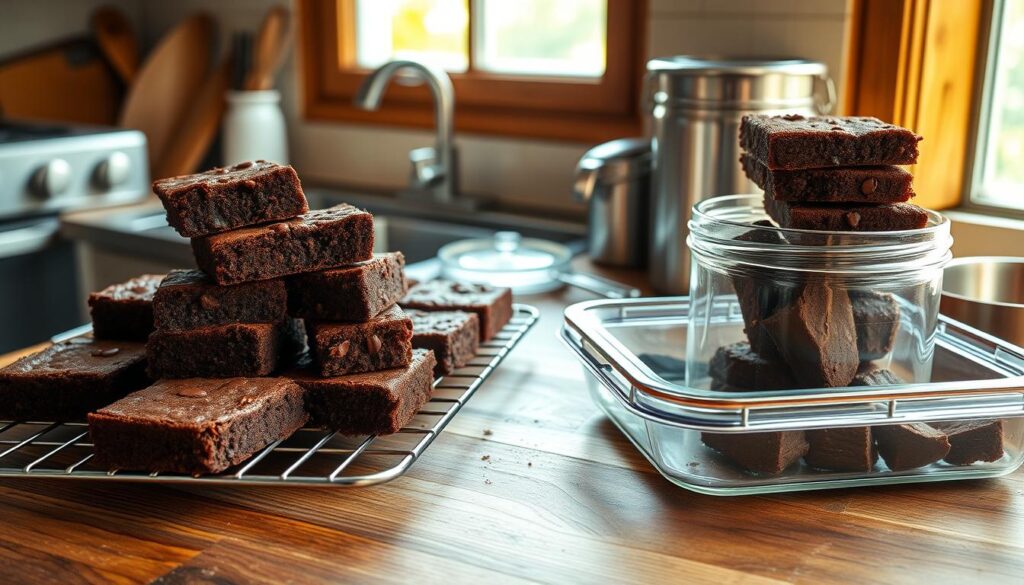 Storing Cake Mix Brownies