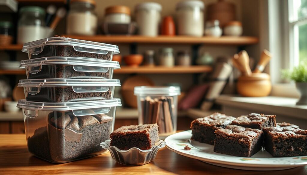 Storing Homemade Brownies