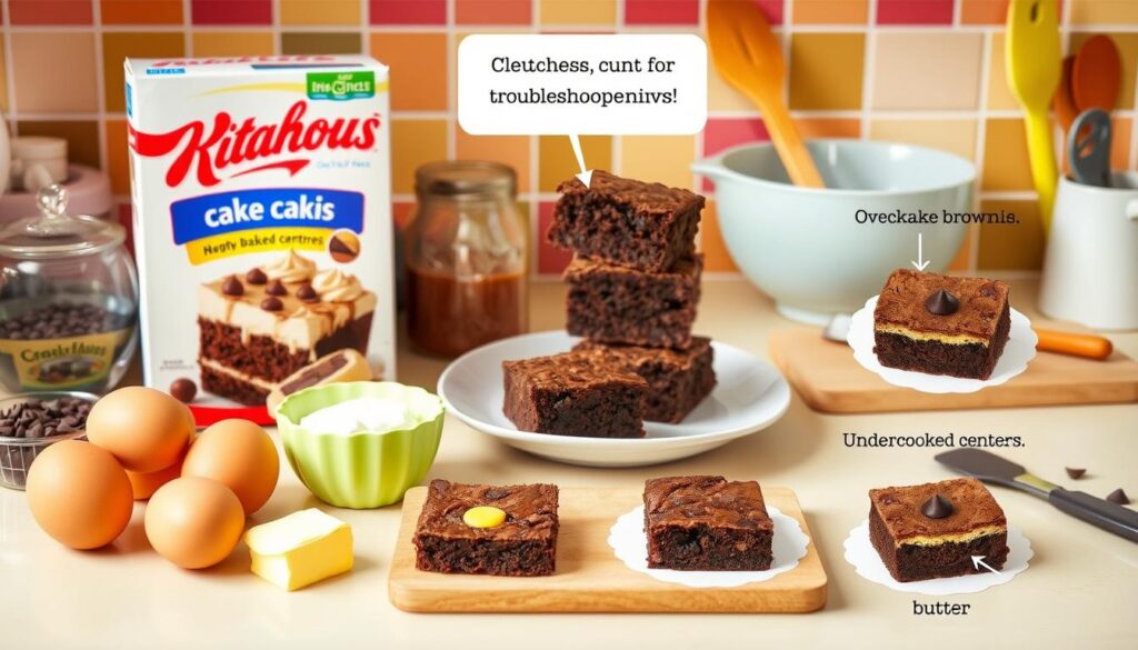 Troubleshooting Cake Mix Brownies