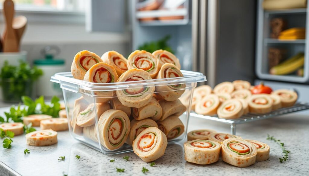 Turkey Pinwheels Storage Tips