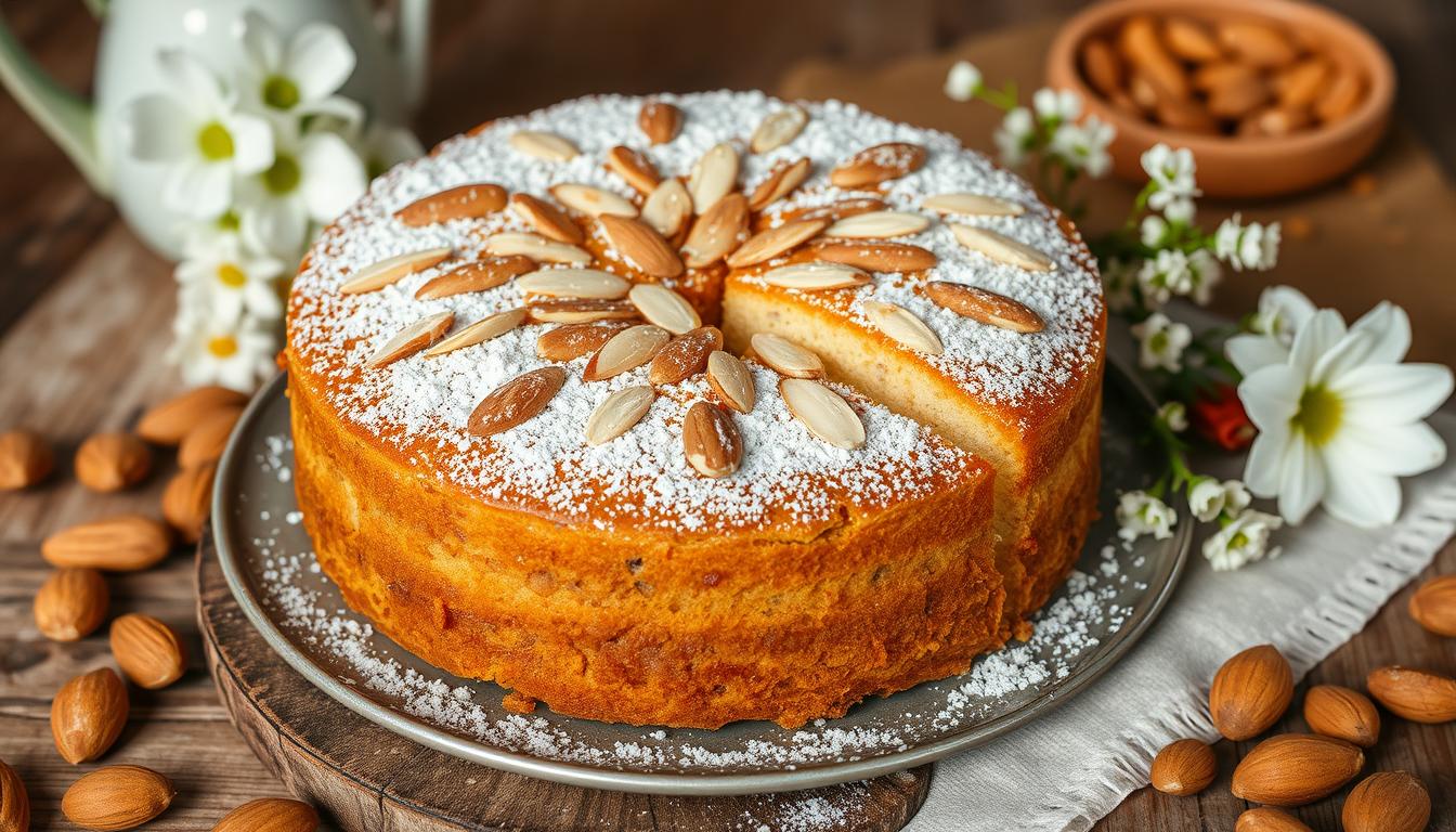 almond nut cake recipe