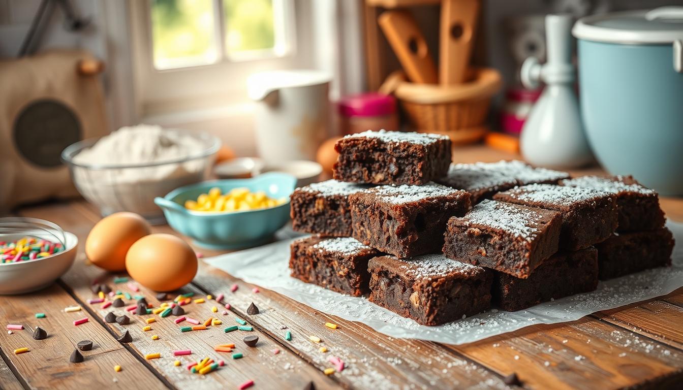 cake mix brownies